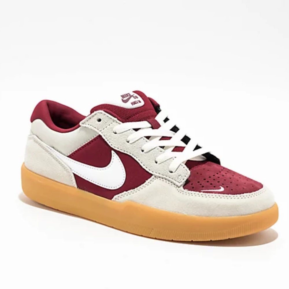 Nike SB Force 58 Team Red & Summit White Skate Shoes